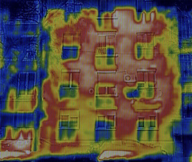 Thermique bâtiment infrarouge